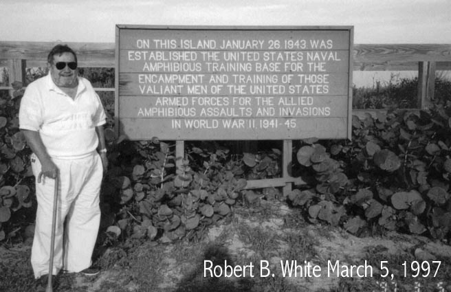 Robert White at Fort Pierce, Florida 3/5/1997